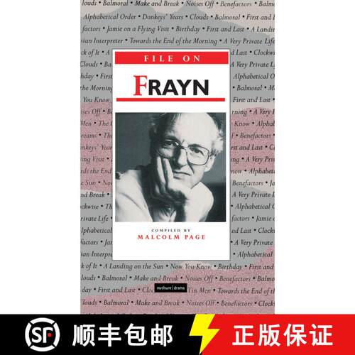 【3-4周达】File On Frayn [9780413653109]