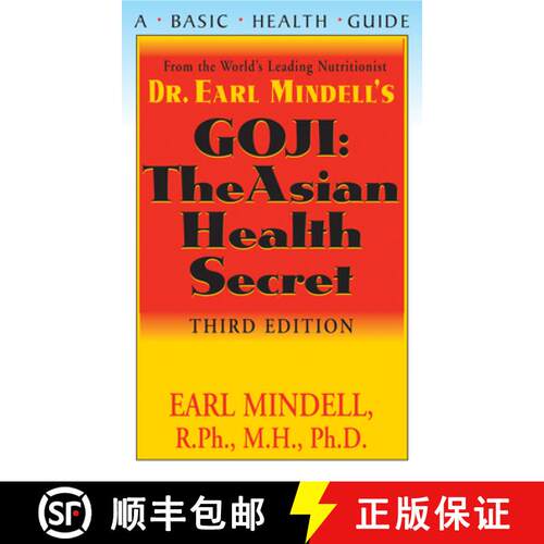 【3-4周达】精装 Goji : The Asian Health Secret, Third Edition [9781681627243]