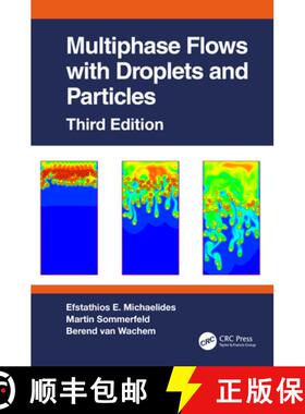 【3-4周达】Multiphase Flows with Droplets and Particles, Third Edition [9780367544348]