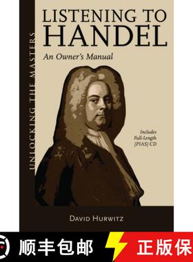 【3-4周达】Listening to Handel: An Owner's Manual [With CD (Audio)] [9781574674873]