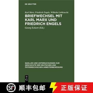 【3-4周达】精装 Briefwechsel mit Karl Marx und Friedrich Engels [9783112306260]