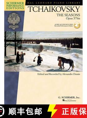 预订 The Seasons, Op. 37bis Edited and Recorded by Alexandre Dossin Book/Online Audio [9781423458098]