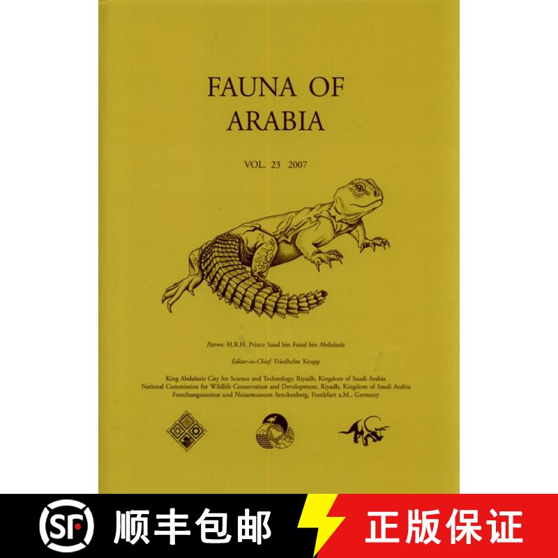 预订 Fauna of Arabia, Volume 23 [9783929907780]