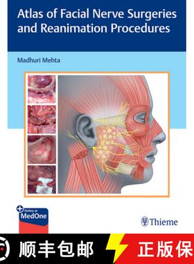 【3-4周达】Atlas of Facial Nerve Surgeries and Reanimation Procedures [9789392819131]