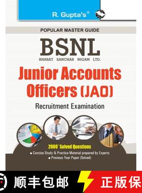 【3-4周达】BSNL Junior Accounts Officers (JAO) Examination Guide [9788178129037]