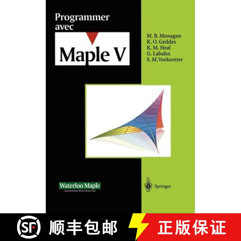 【3-4周达】Programmer Avec Maple V [9783540607342]