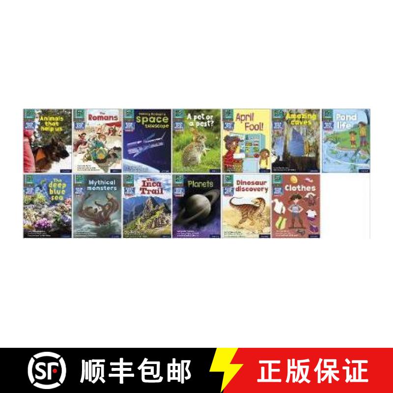 【3-4周达】Read Write Inc. Phonics Book Bag Books: Set 7 Grey: Grey Set 7 Non-fiction Book Bag Books ... [9781382000888]