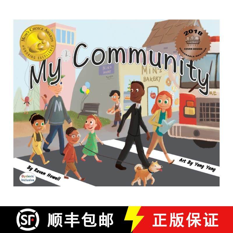 【3-4周达】My Community Dyslexic Edition: Dyslexic Font [9781643720609]