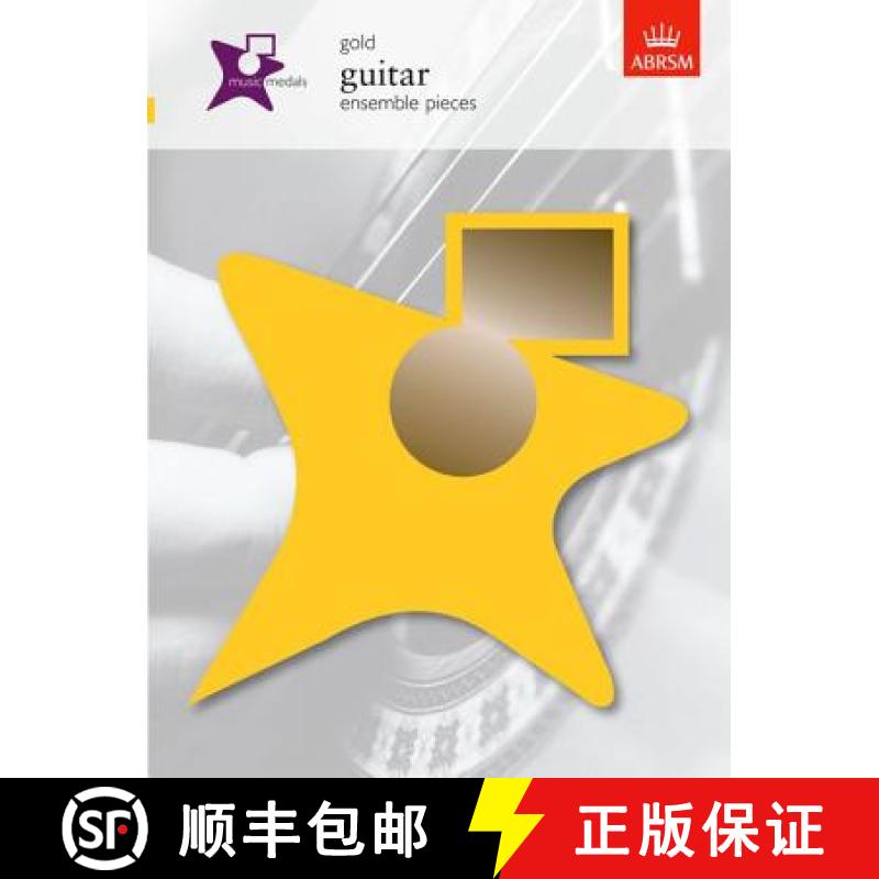 【3-4周达】Music Medals Gold Guitar Ensemble Pieces [9781860965128]