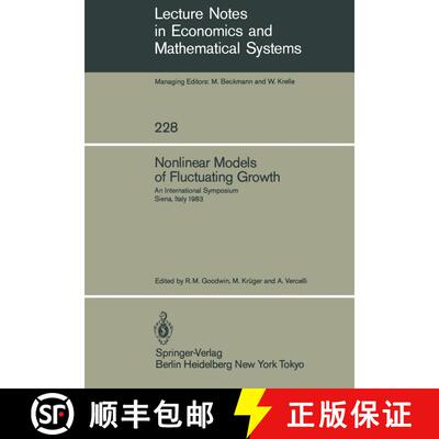 【3-4周达】Nonlinear Models of Fluctuating Growth: An International Symposium Siena, Italy, March 24... [9783540133490]