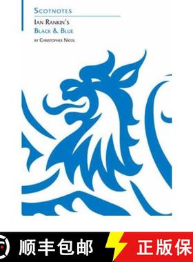 【3-4周达】Ian Rankin's Black and Blue: (Scotnotes Study Guides) [9780948877902]