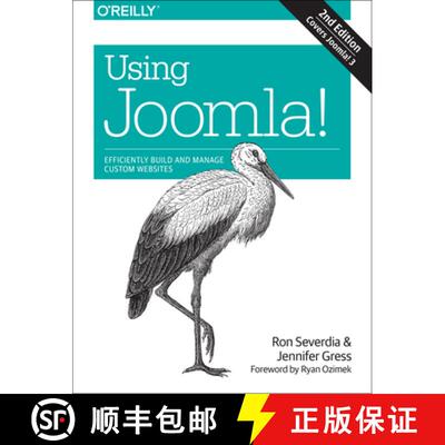 【3-4周达】Using Joomla!: Efficiently Build and Manage Custom Websites [9781449345396]