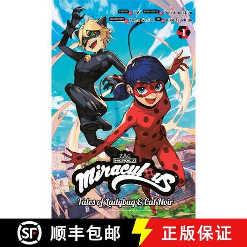 【3-4周达】Miraculous: Tales of Ladybug & Cat Noir (Manga) 1 [9781646517107]