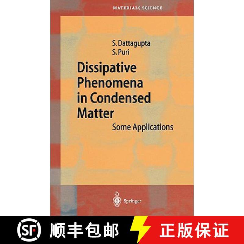【4周达】Dissipative Phenomena in Condensed Matter : Some Applications [9783540203810]