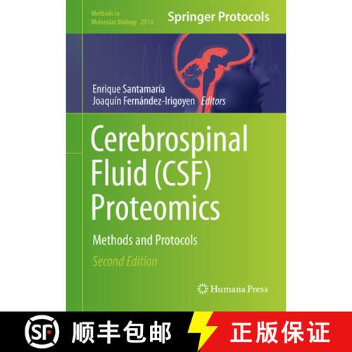 【3-4周达】精装 Cerebrospinal Fluid (CSF) Proteomics: Methods and Protocols (Second Edition 2025) [9781071644614]