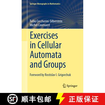 【3-4周达】Exercises in Cellular Automata and Groups [9783031103902]