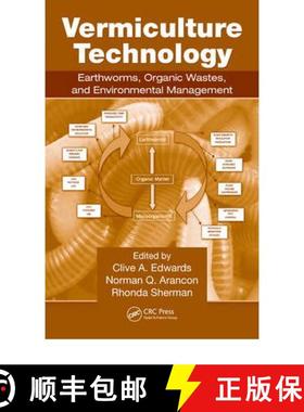 【3-4周达】Vermiculture Technology: Earthworms, Organic Wastes, and Environmental Management [9781439809877]