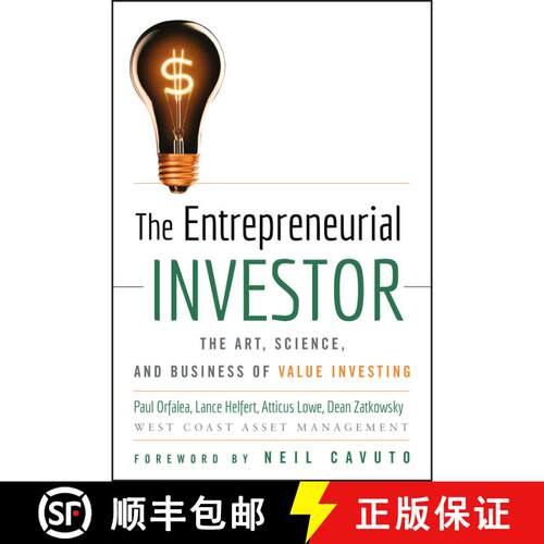 【3-4周达】精装 The Entrepreneurial Investor: The Art, Science, And Business Of Value Investing [Wile... [9780470227145]