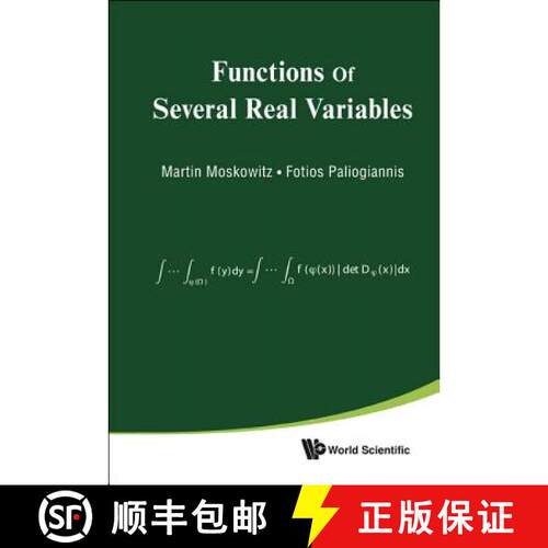 预订 精装 Functions of Several Real Variables [9789814299268]