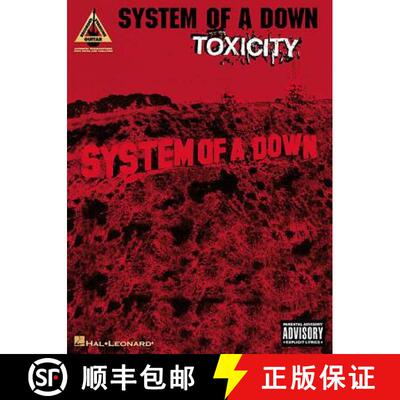 【3-4周达】System of a Down Toxicity Guitar Recorded Versions Note-For-Note Guitar Tab 14 Songs Inclu... [9780634037788]