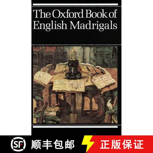 【3-4周达】Oxford Book of English Madrigals: Vocal score (Vocal score) [9780193436640]
