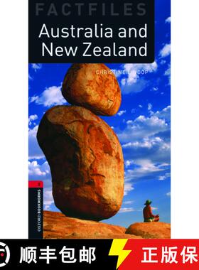 【3-4周达】Oxford Bookworms Library Factfiles: Level 3:: Australia and New Zealand Audio Pack [9780194637909]