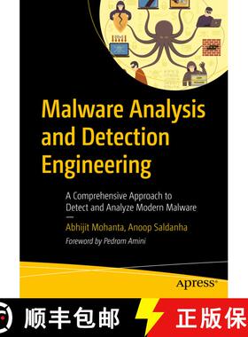 【3-4周达】Malware Analysis and Detection Engineering : A Comprehensive Approach to Detect and Analyz... [9781484261927]