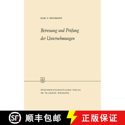 【3-4周达】Betreuung Und Prüfung Der Unternehmungen [9783663004455]