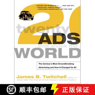 【3-4周达】Twenty Ads That Shook the World: The Century's Most Groundbreaking Advertising and How It ... [9780609807231]