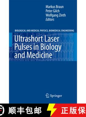 【3-4周达】Ultrashort Laser Pulses in Biology and Medicine (Softcover reprint of hardcover 1st ed. 2008) [9783642092701]