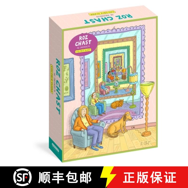 【3-4周达】Roz Chast: AD Infinitum 1,000-Piece Puzzle [9781523531967]
