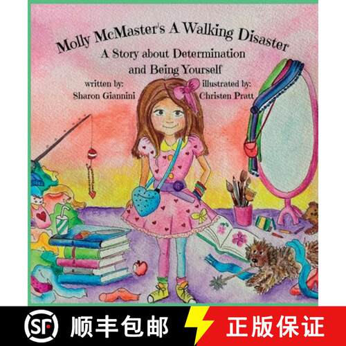 【3-4周达】精装 Molly McMaster's A Walking Disaster A Story about Determination and Being Yourself [9781735144030]