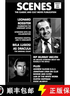 【3-4周达】Scenes Issue 9: The Classic and Cult Movie Publication - Leonard Rossiter, Bela Lugosi [9781447518570]