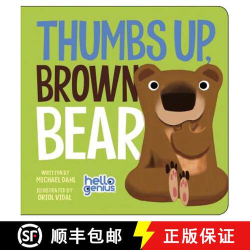 预订 Thumbs Up, Brown Bear [9781479557943]