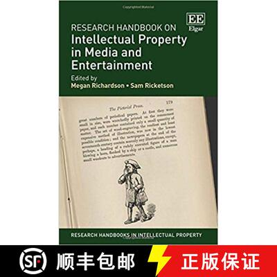 【3-4周达】Research Handbook on Intellectual Property in Media and Entertainment (Research Handbooks ... [9781784710781]