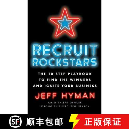【3-4周达】Recruit Rockstars: The 10 Step Playbook to Find the Winners and Ignite Your Business [9781619618169]