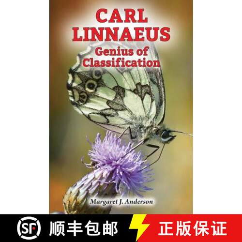 【3-4周达】精装 Carl Linnaeus: Genius of Classification [9780766065406]
