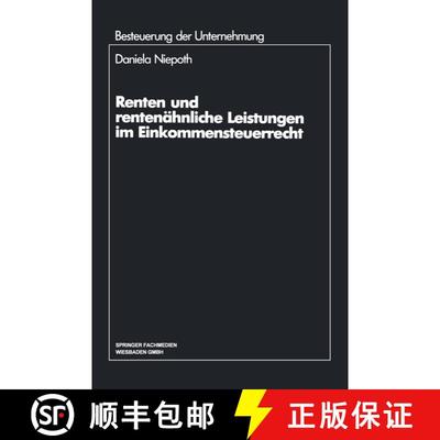 【3-4周达】Renten und rentenähnliche Leistungen im Einkommensteuerrecht [9783409150040]