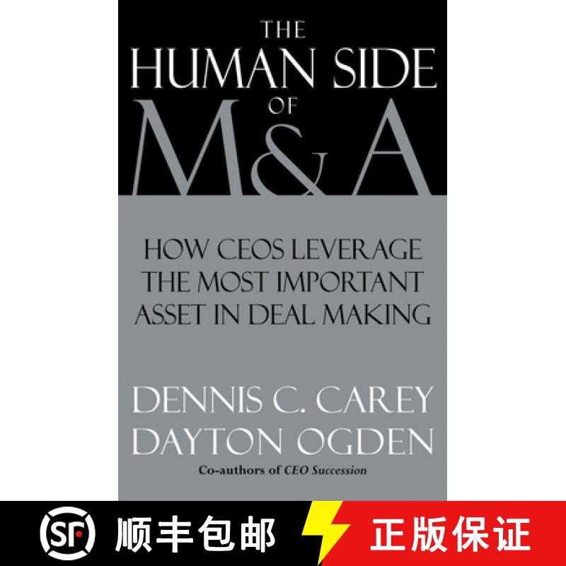 【2-3周达】The Human Side of M&A: How CEOs Leverage the Most Important Asset in Deal Making [9780195140965]