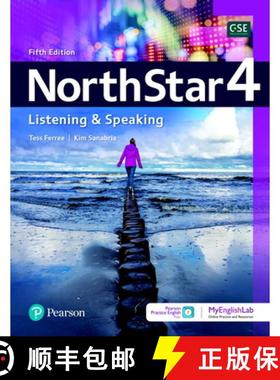 【3-4周达】Northstar Listening and Speaking 4 W/Myenglishlab Online Workbook and Resources [9780135226940]