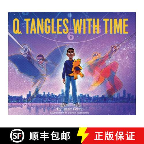 【3-4周达】精装 Q Tangles With Time: Super-Q Series, Book 2 [9781735572901]