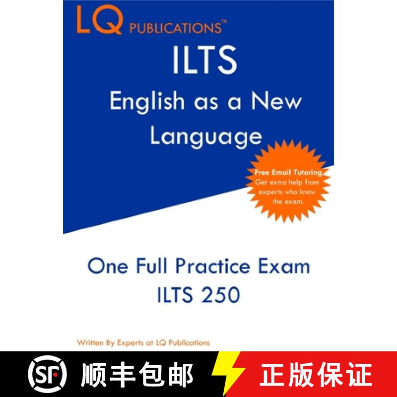 【3-4周达】ILTS English as a New Language: One Full Practice Exam - Free Online Tutoring - Updated Ex... [9781649263780]