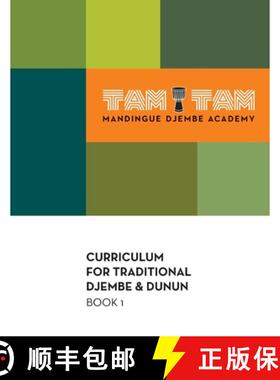 【3-4周达】Tam Tam Mandingue Djembe Academy Curriculum Book 1 [9781943333202]