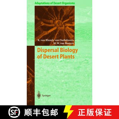 【3-4周达】精装 Dispersal Biology of Desert Plants [9783540648864]