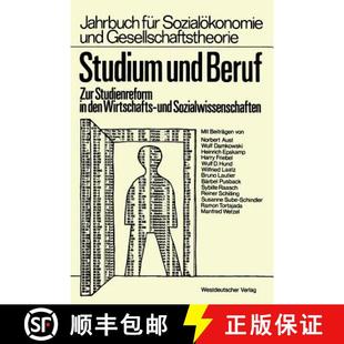 Studienreform Beruf Sozialwissenschaften Studium Wirtschafts 4周达 9783531115610 und den Zur