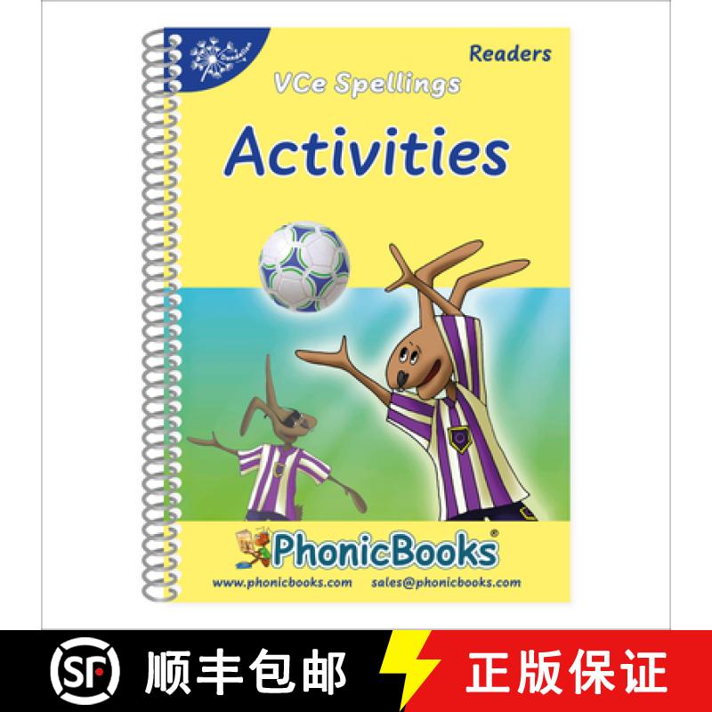 【3-4周达】Phonic Books Dandelion Readers Vce Spellings Activities: Activities Accompanying Dandelion... [9781783693245]