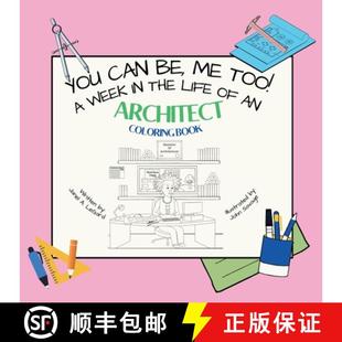 预订 Architect the life Book 9798990928312 TOO week Coloring Can You