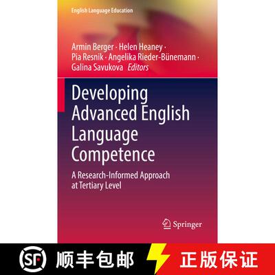 【3-4周达】Developing Advanced English Language Competence : A Research-Informed Approach at Tertiary... [9783030792435]