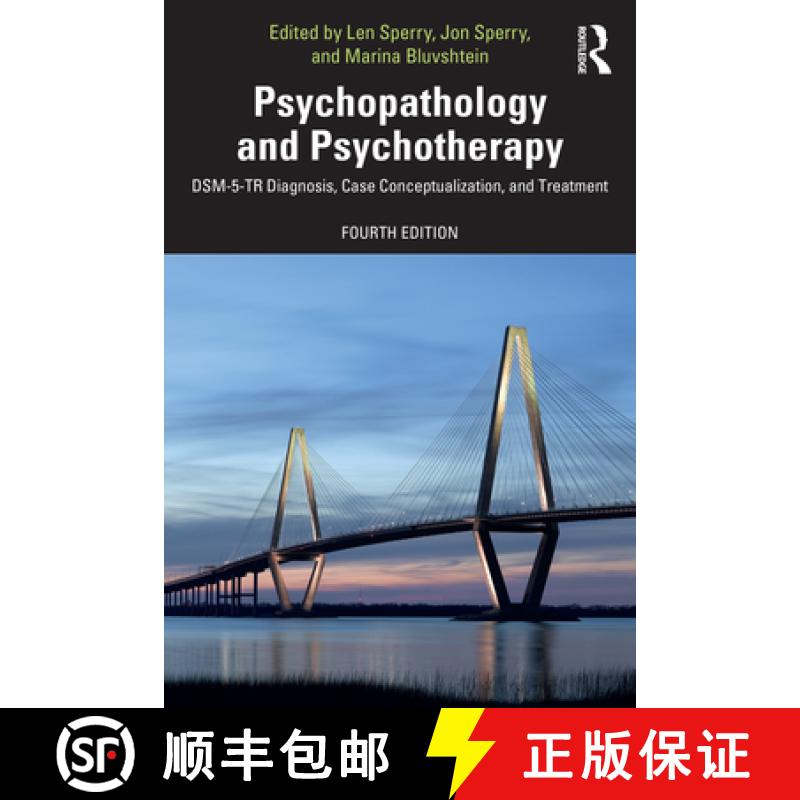【3-4周达】Psychopathology and Psychotherapy: Dsm-5-Tr Diagnosis, Case Conceptualization, and Treatment [9781032464497]