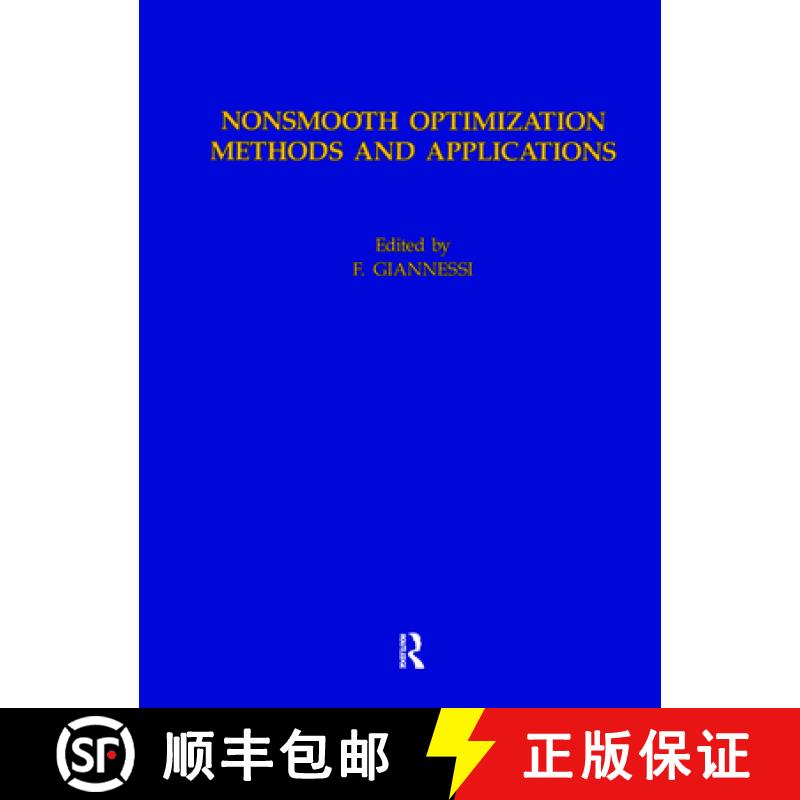 【3-4周达】Non-smooth Optimization Methods and Applications [9782881248788]